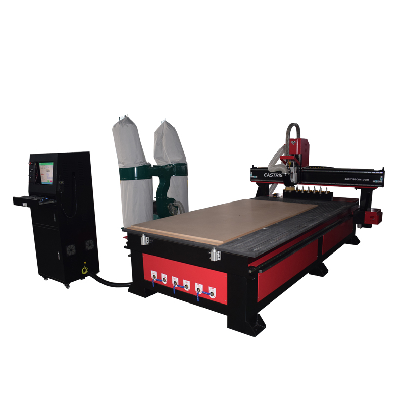 Деревянная мебель Linear ATC Cnc Router с автоматическим устройством смены инструмента