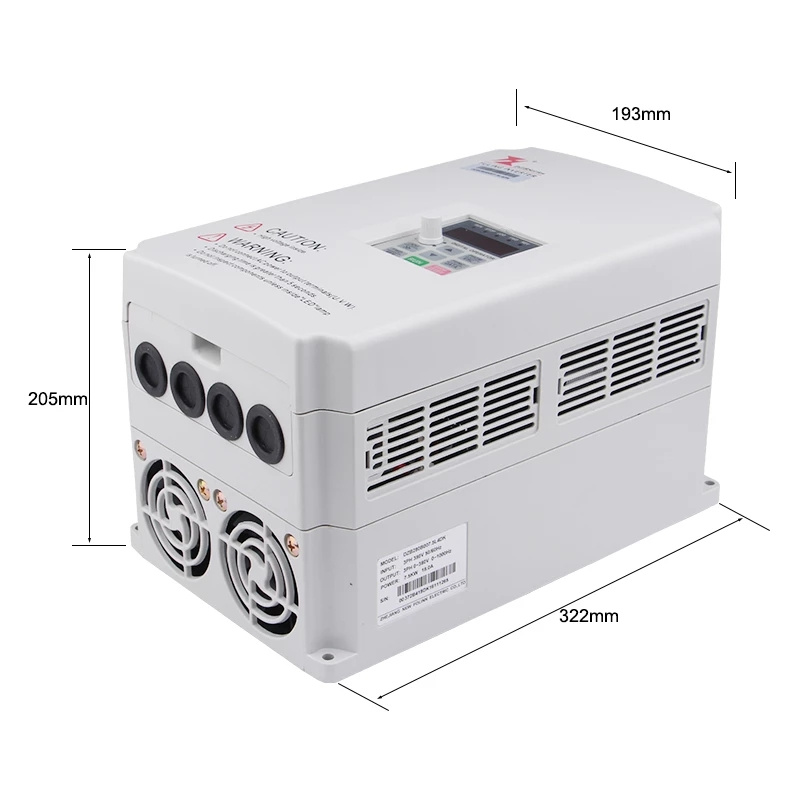 7.5KW FULING инвертор VFD Cnc Router Parts Drive Inverter 18A Current, Подходит для 6KW 7.5 KW 220V 380V CNC ATC Двигатель шпинделя